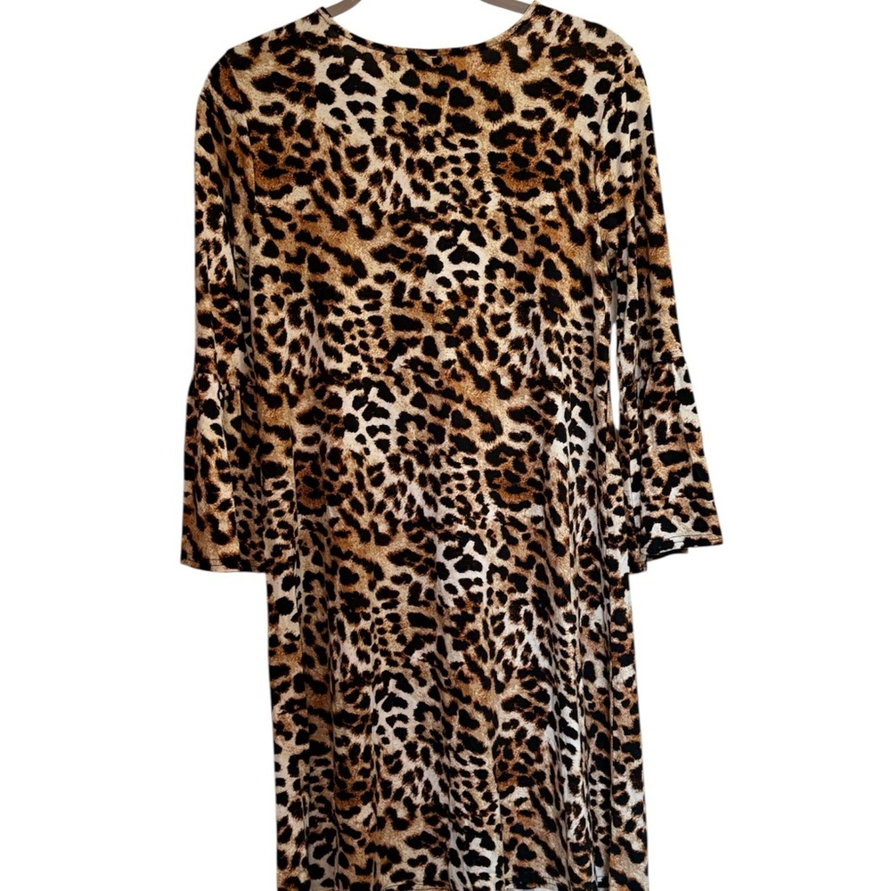 New Directions Animal Print Dress